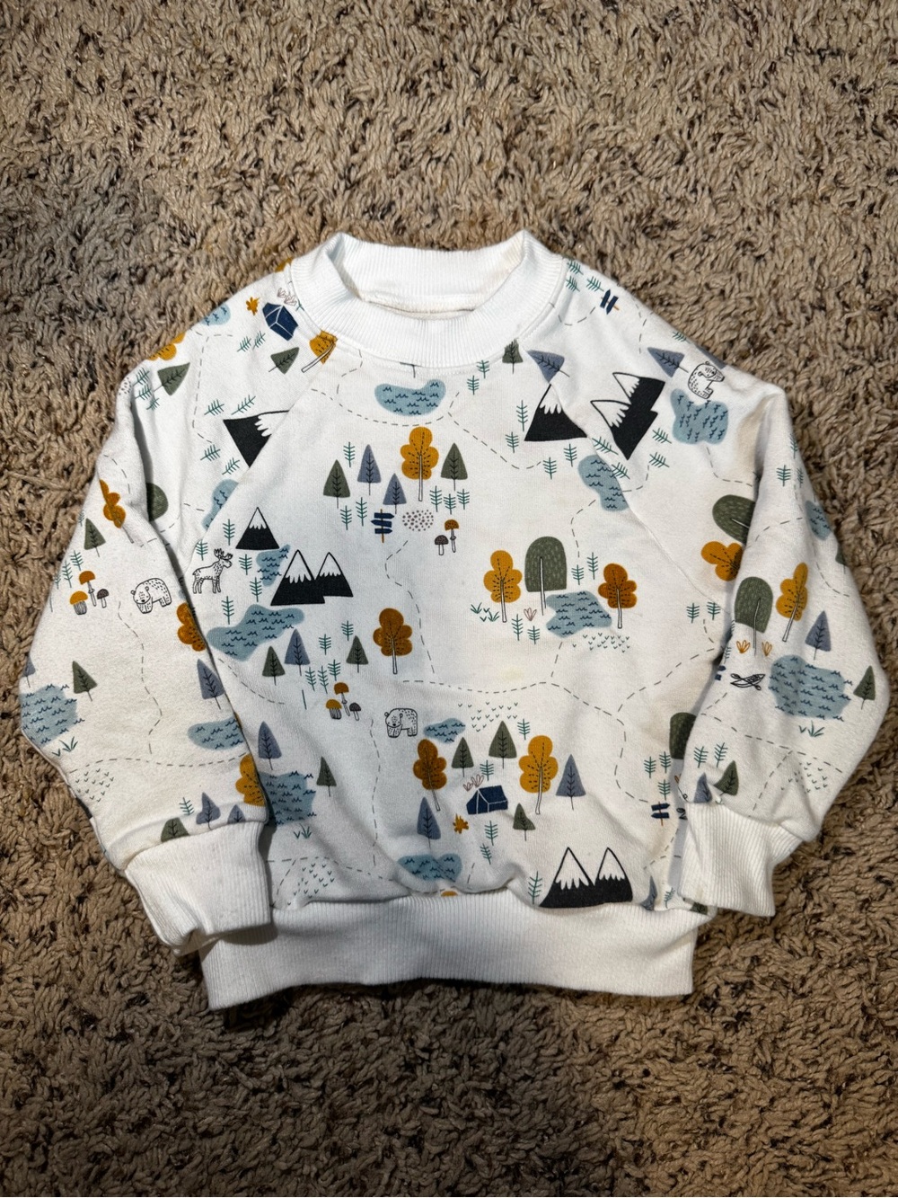 LE Little Sleepies Let’s Explore Crewneck Sweater